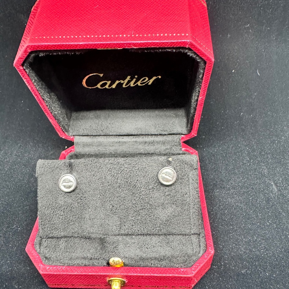 CARTIER LOVE EARRINGS